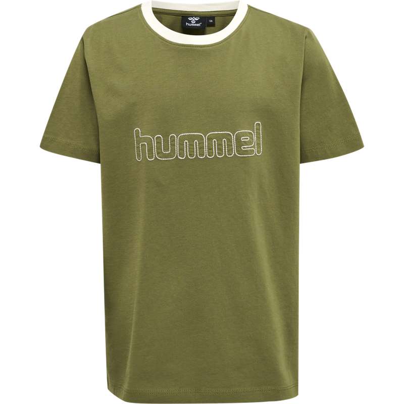 T Shirts Hummel Cloud S/S Enfant Vert Olive | 773598-561