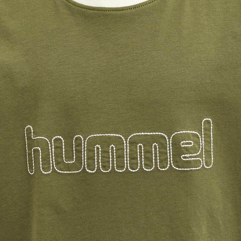 T Shirts Hummel Cloud S/S Enfant Vert Olive | 773598-561