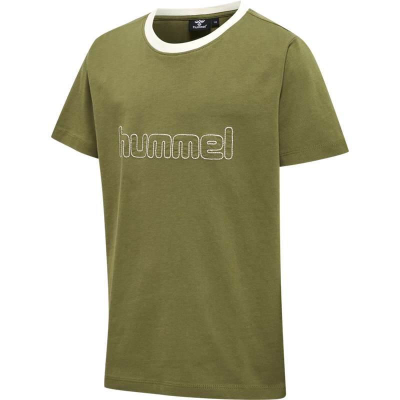T Shirts Hummel Cloud S/S Enfant Vert Olive | 773598-561