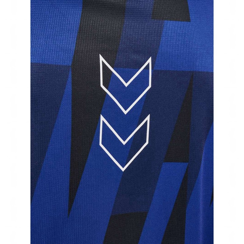 T Shirts Hummel Court Aop Light Weight Homme Bleu | 567874-965