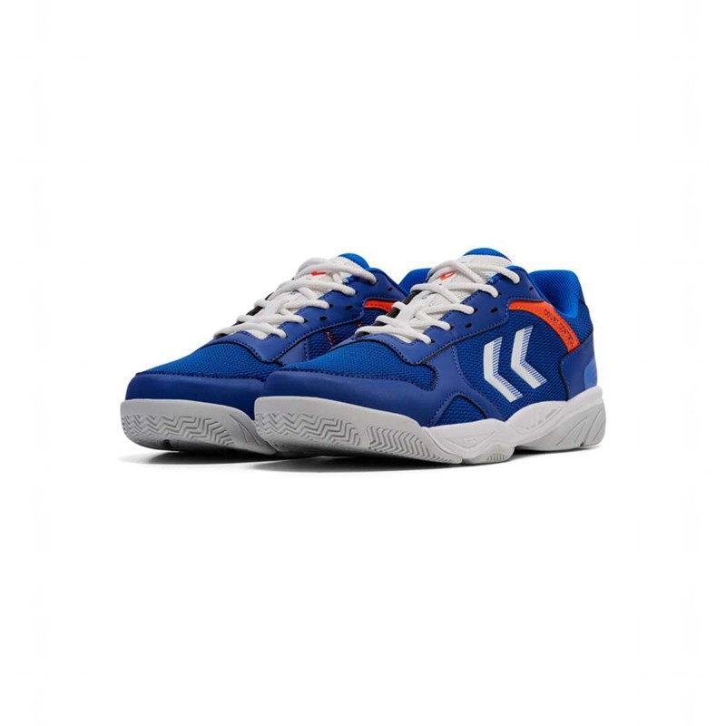 T Shirts Hummel Court Control Ii Homme Bleu | 080724-584