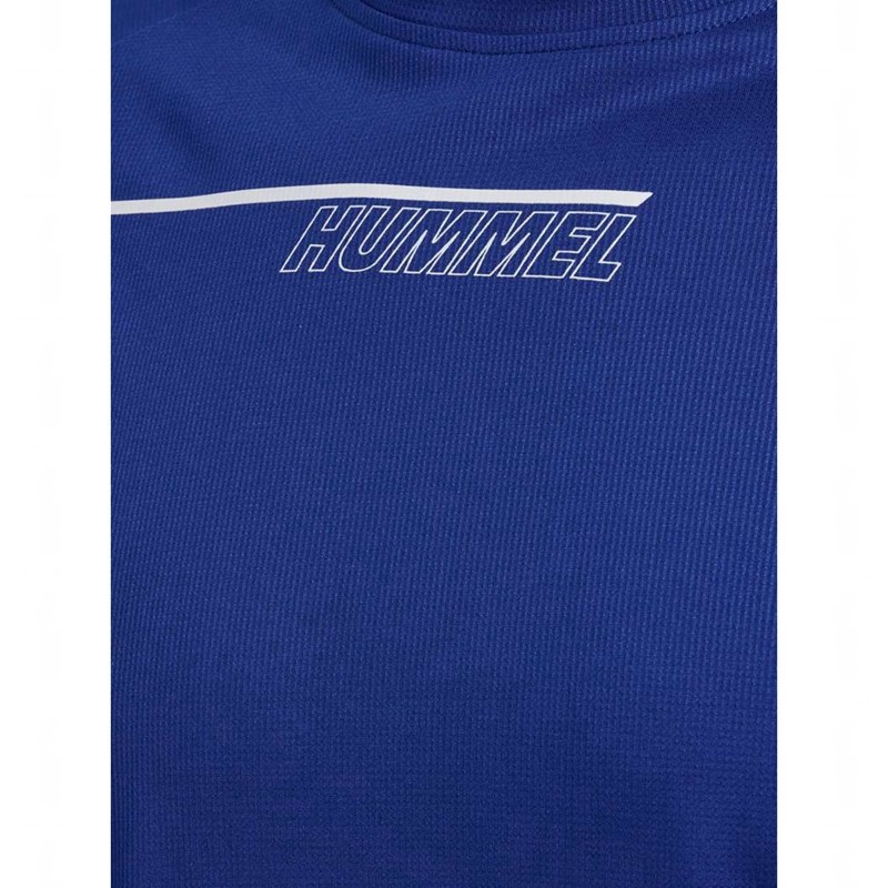 T Shirts Hummel Court Light Weight Homme Bleu | 592147-450