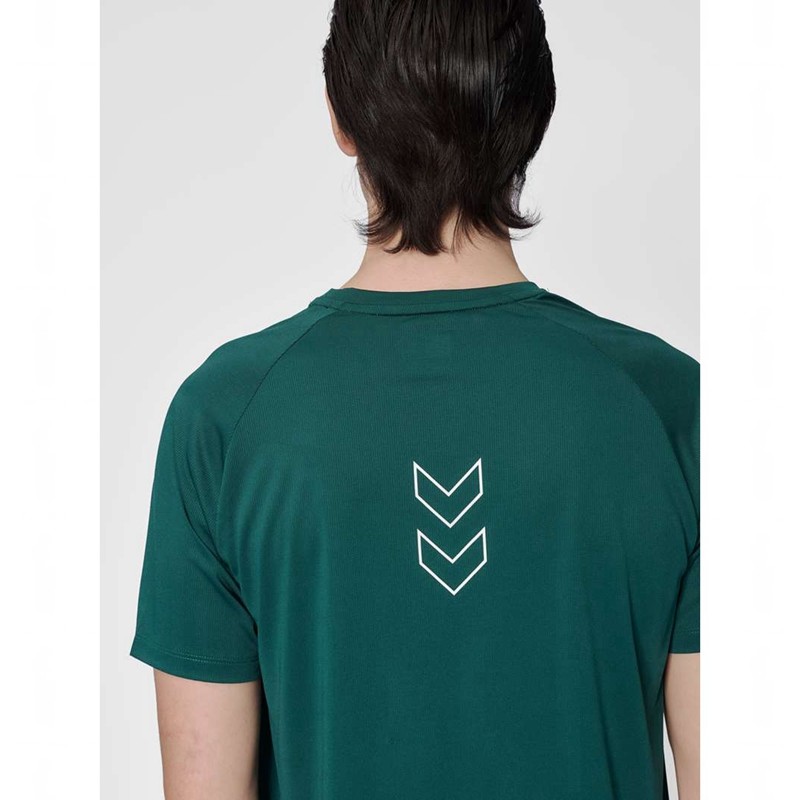 T Shirts Hummel Court Light Weight Homme Vert | 525133-664
