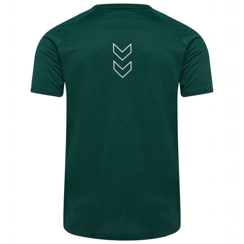 T Shirts Hummel Court Light Weight Homme Vert | 525133-664