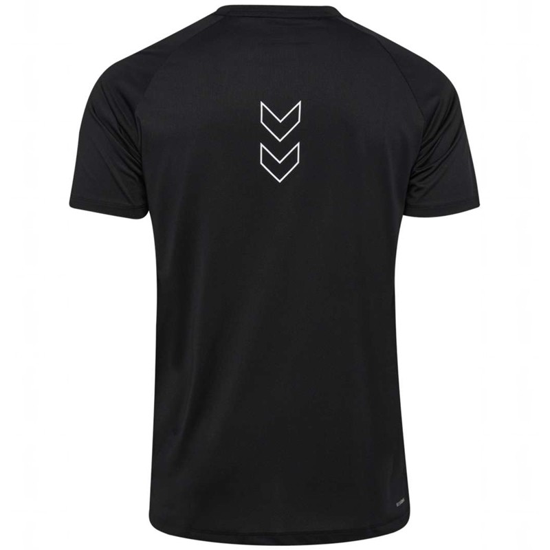T Shirts Hummel Court Light Weight Homme Noir | 740820-193