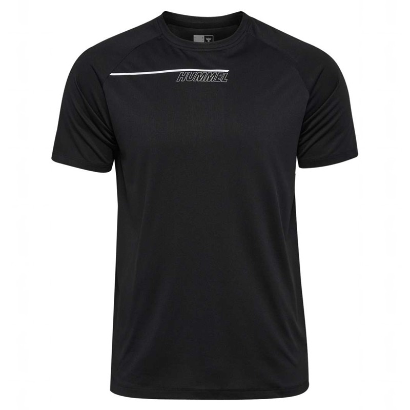 T Shirts Hummel Court Light Weight Homme Noir | 740820-193