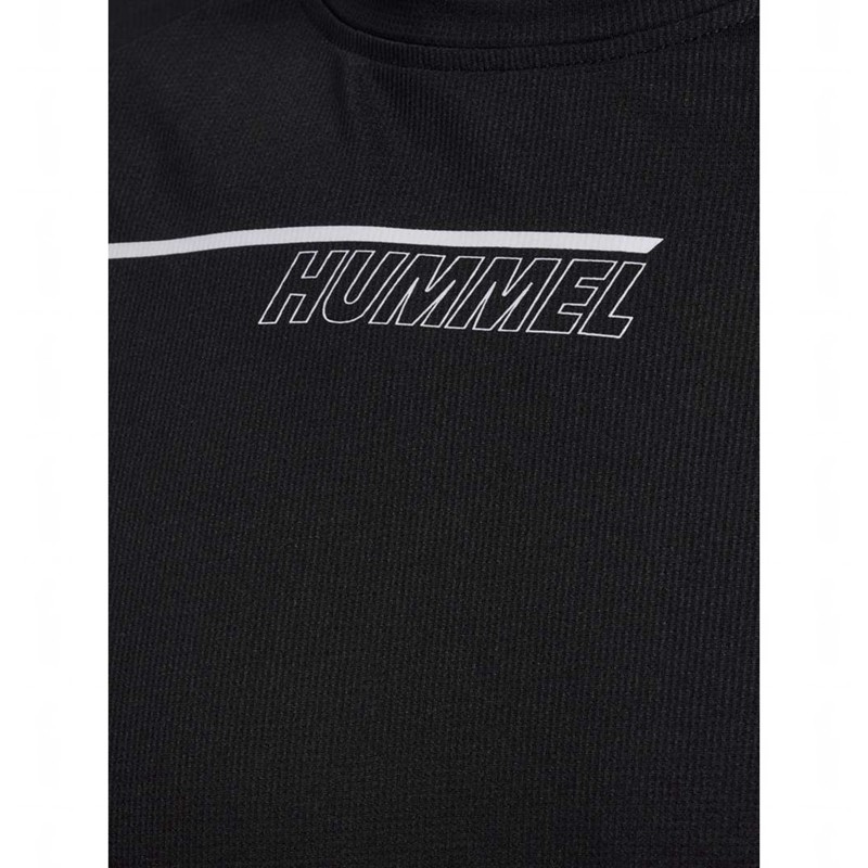 T Shirts Hummel Court Light Weight Homme Noir | 740820-193