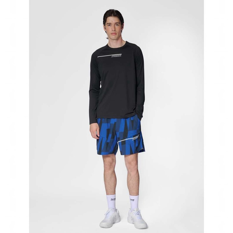 T Shirts Hummel Court Light Weight L/S Homme Noir | 227729-236