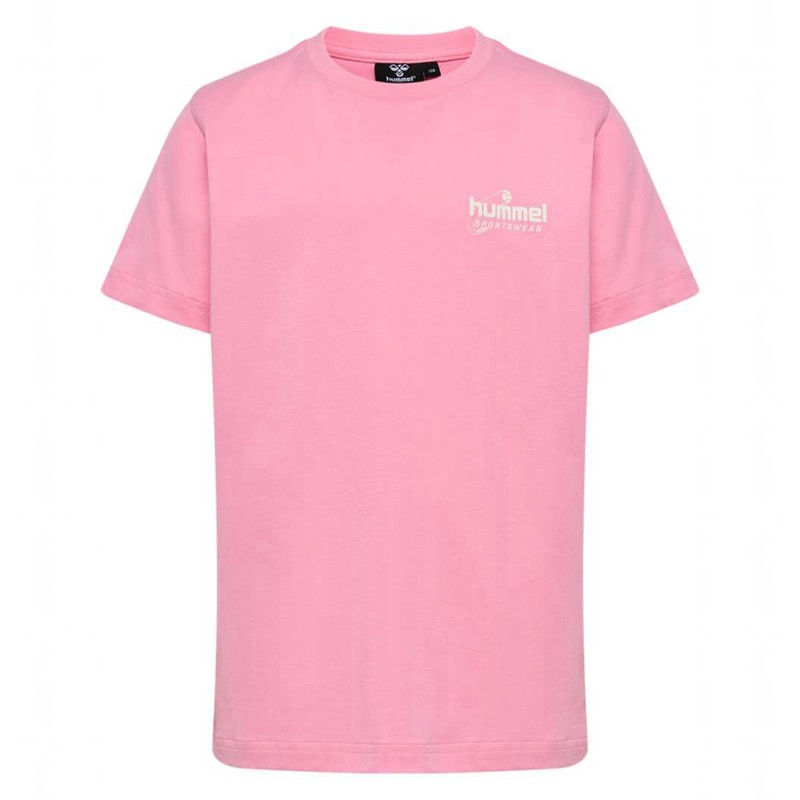 T Shirts Hummel Cua S/S Enfant Rose | 702423-435