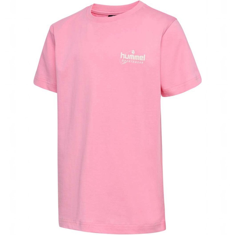 T Shirts Hummel Cua S/S Enfant Rose | 702423-435