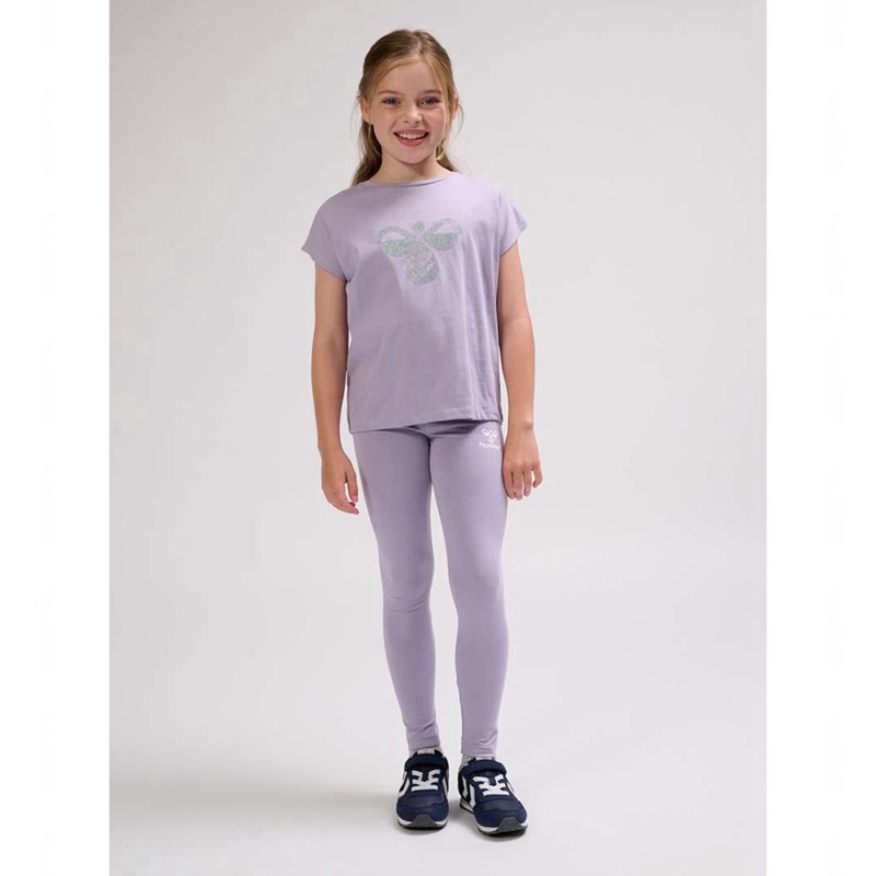 T Shirts Hummel Diez S/S Enfant Lavande | 931288-234