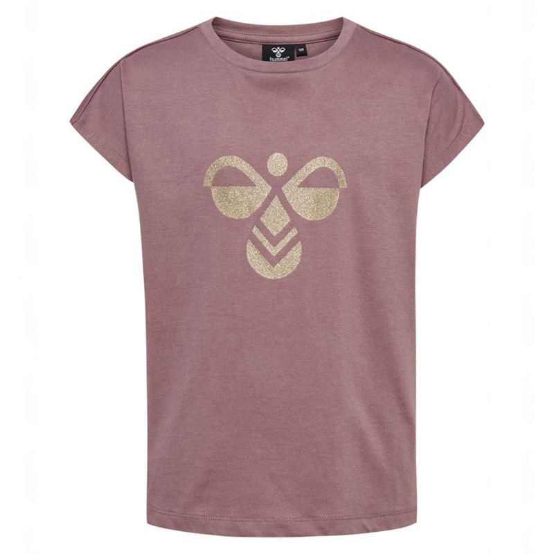 T Shirts Hummel Diez S/S Enfant Rose | 059286-825