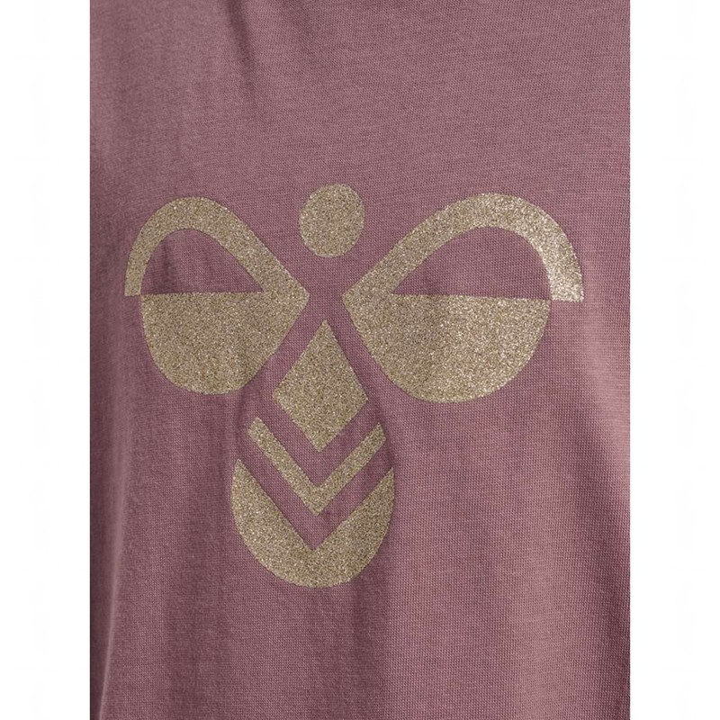 T Shirts Hummel Diez S/S Enfant Rose | 059286-825