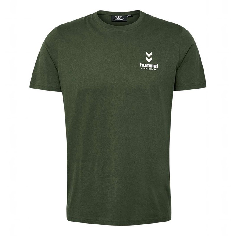 T Shirts Hummel Dylan Homme Vert | 327884-253