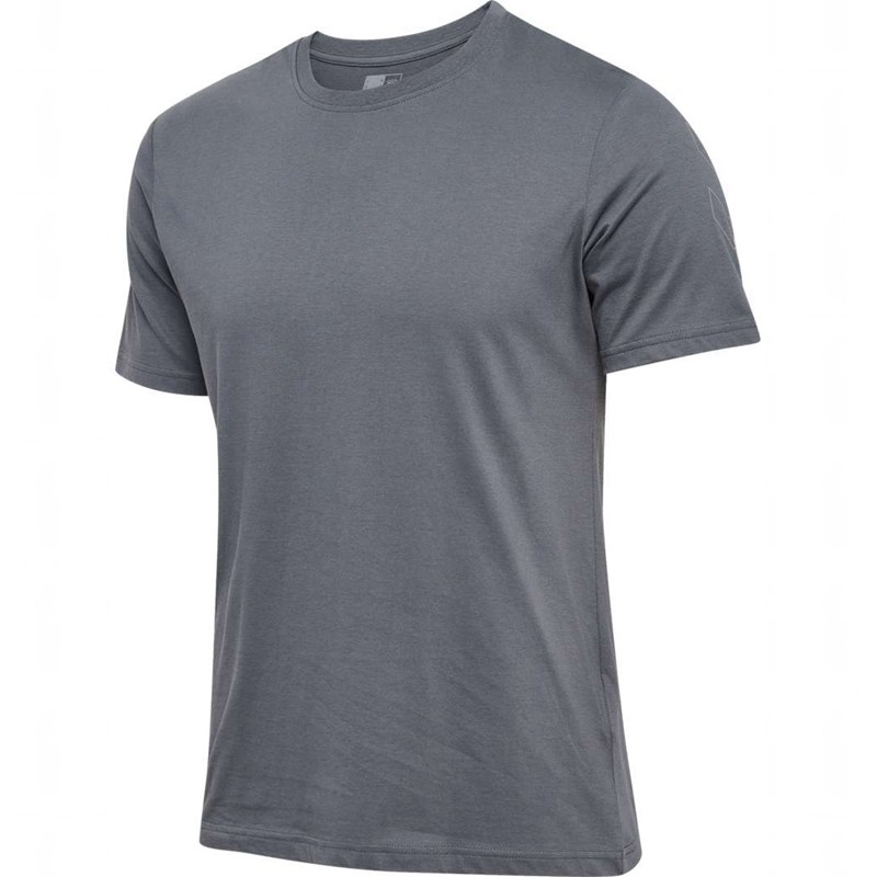 T Shirts Hummel Elemental Chevron Cotton Homme Grise | 492064-314