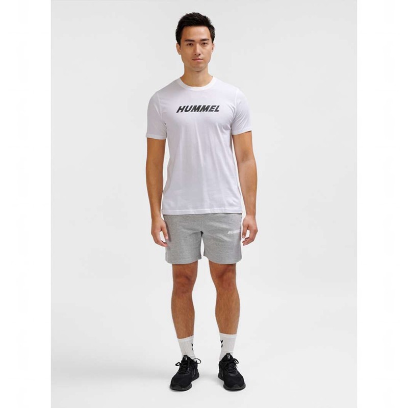 T Shirts Hummel Elemental Logo Cotton Homme Blanche | 560255-140