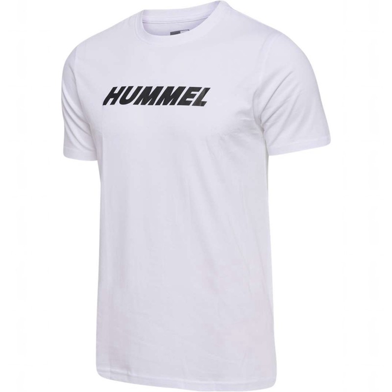T Shirts Hummel Elemental Logo Cotton Homme Blanche | 560255-140