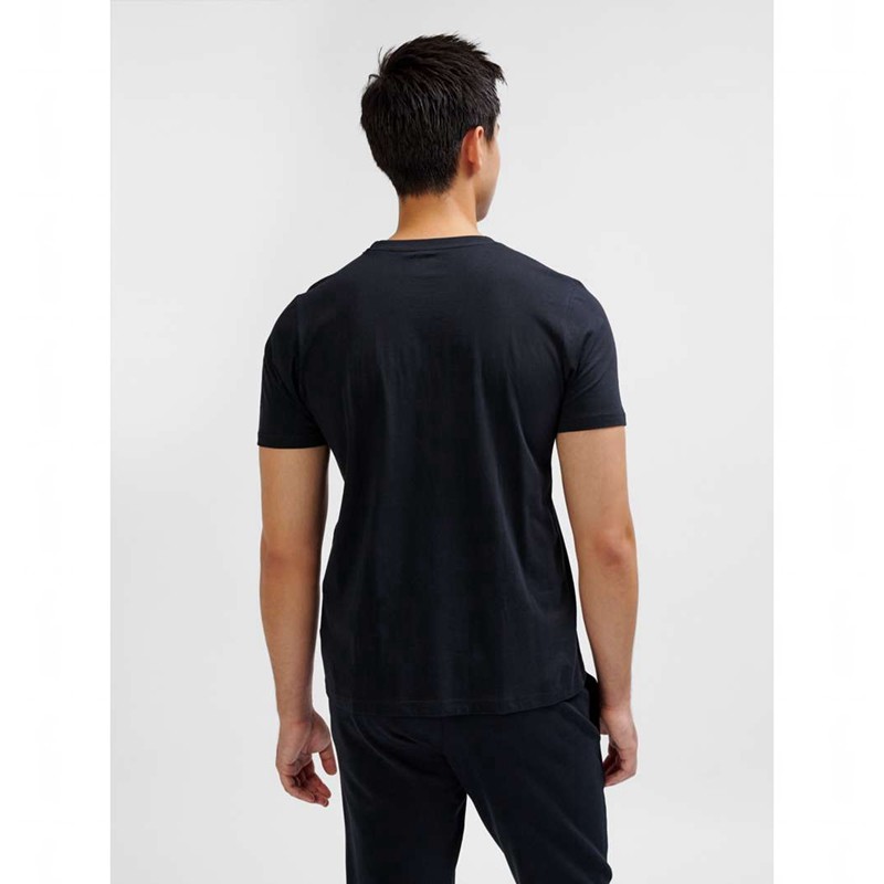 T Shirts Hummel Elemental Logo Cotton Homme Noir | 849416-738