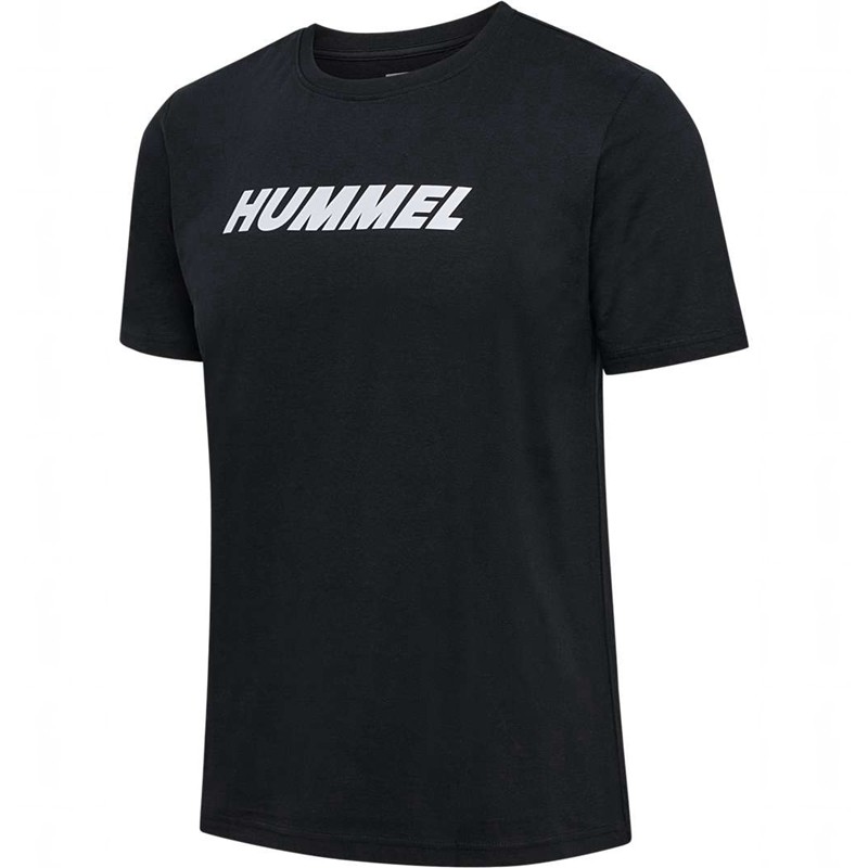 T Shirts Hummel Elemental Logo Cotton Homme Noir | 849416-738