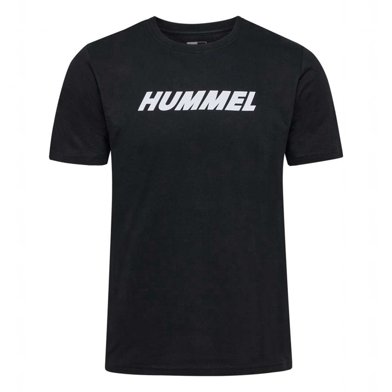 T Shirts Hummel Elemental Logo Cotton Homme Noir | 849416-738