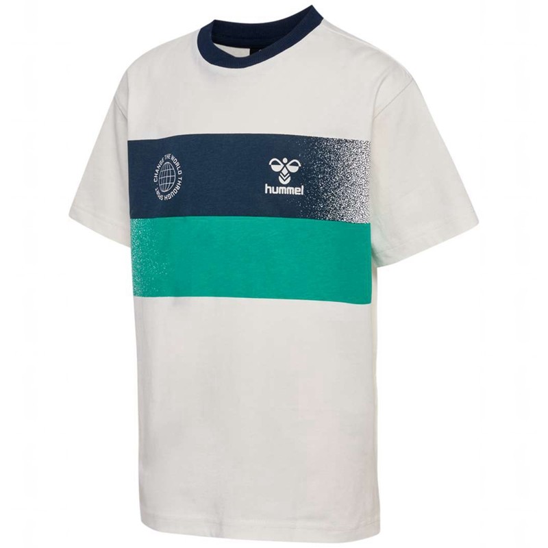 T Shirts Hummel Eske S/S Enfant Blanche | 202792-788