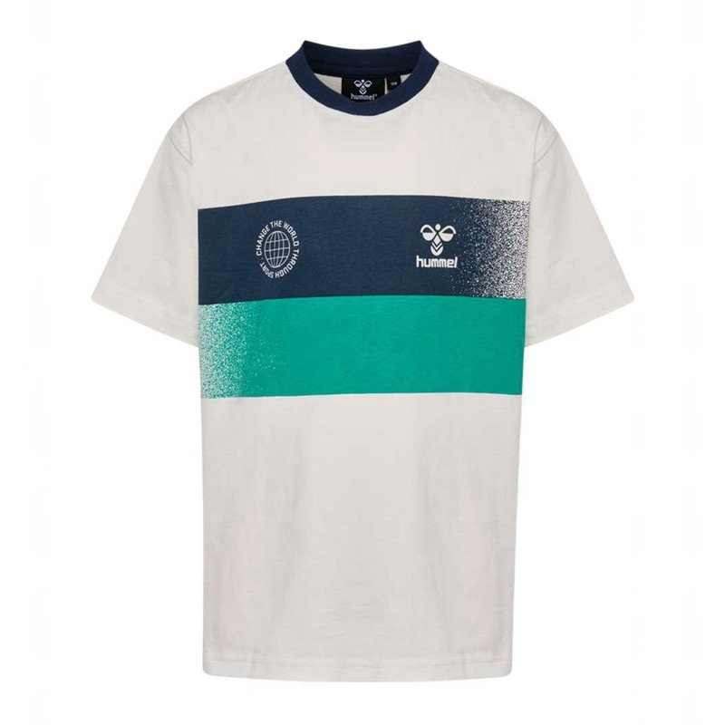 T Shirts Hummel Eske S/S Enfant Blanche | 202792-788
