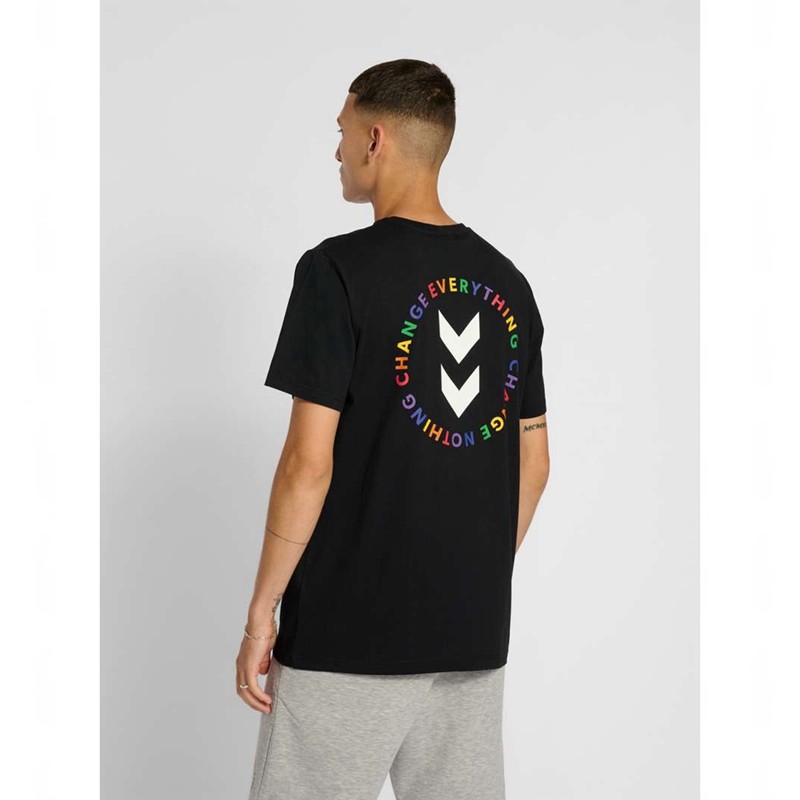 T Shirts Hummel Everything Nothing Femme Noir | 344229-227