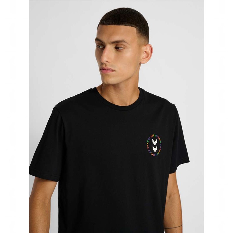 T Shirts Hummel Everything Nothing Femme Noir | 344229-227