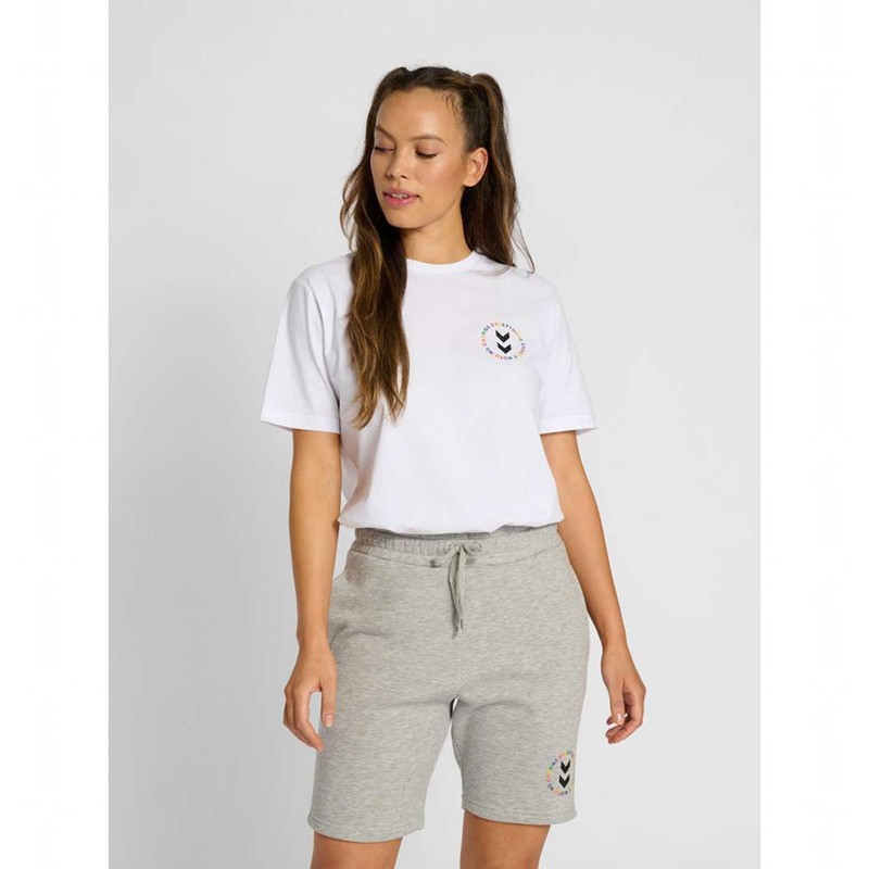 T Shirts Hummel Everything Nothing Femme Blanche | 368489-065