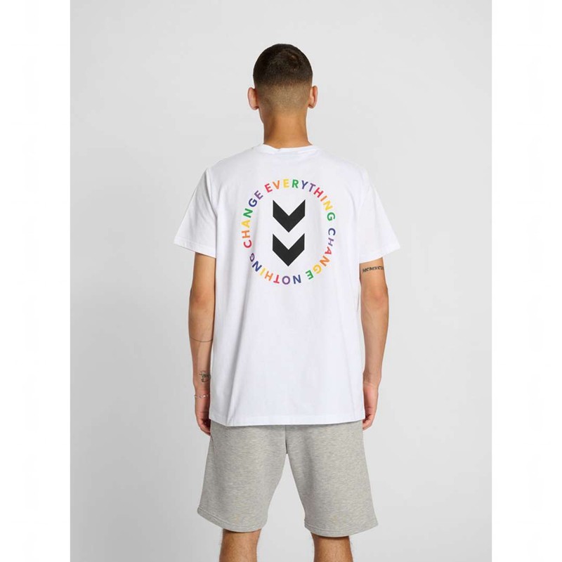 T Shirts Hummel Everything Nothing Femme Blanche | 368489-065
