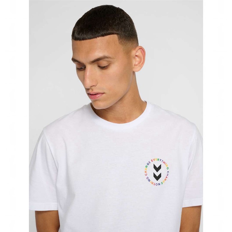 T Shirts Hummel Everything Nothing Femme Blanche | 368489-065