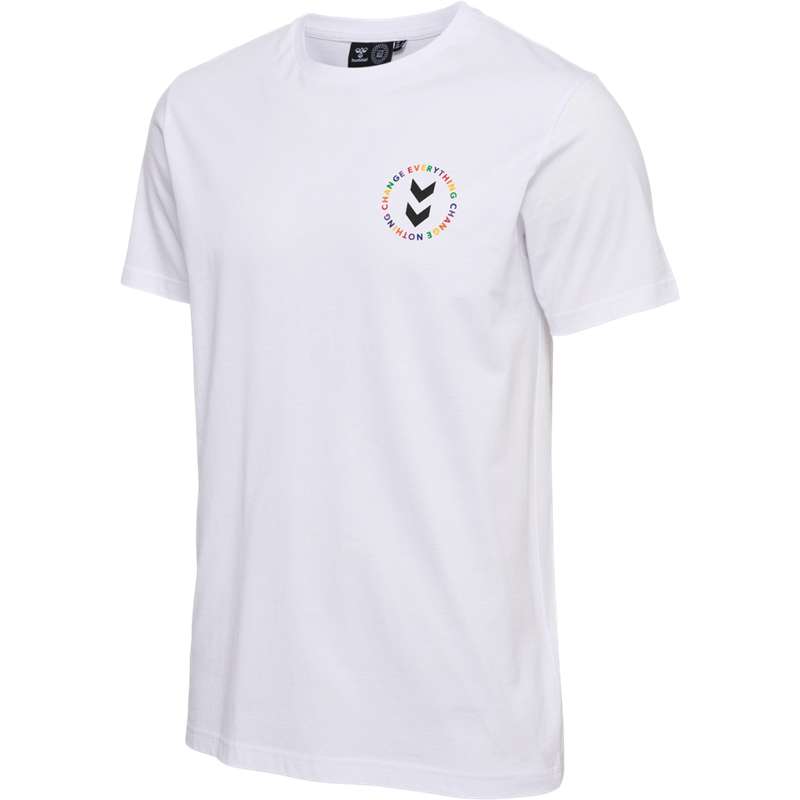 T Shirts Hummel Everything Nothing Femme Blanche | 368489-065