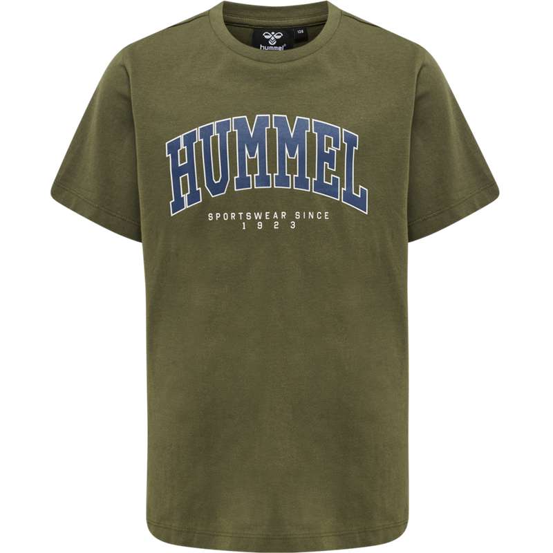 T Shirts Hummel Fast S/S Enfant Vert Olive | 350198-738