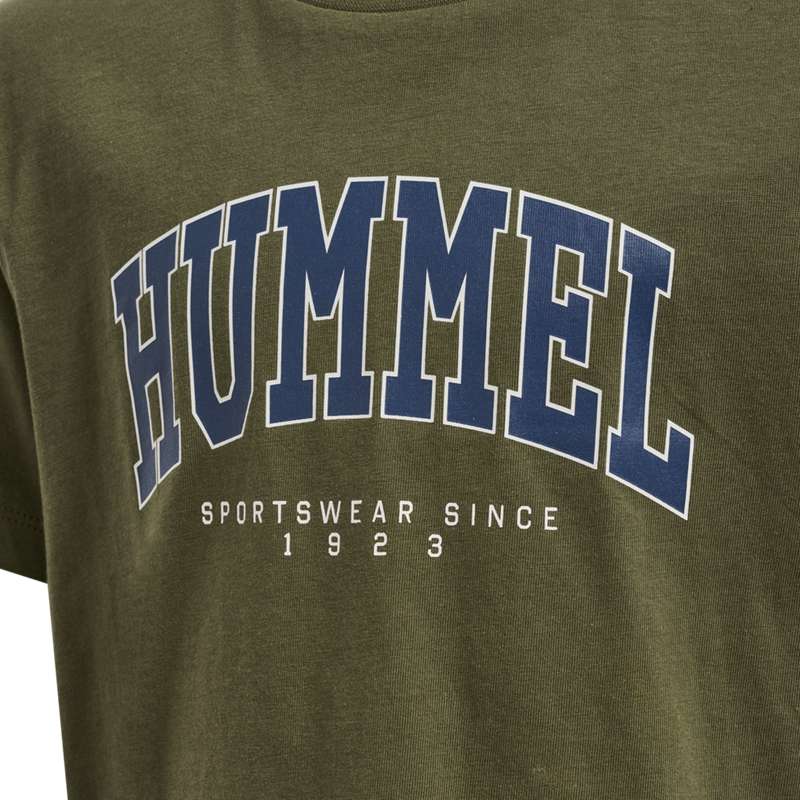 T Shirts Hummel Fast S/S Enfant Vert Olive | 350198-738