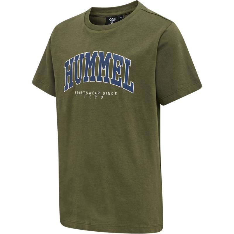 T Shirts Hummel Fast S/S Enfant Vert Olive | 350198-738