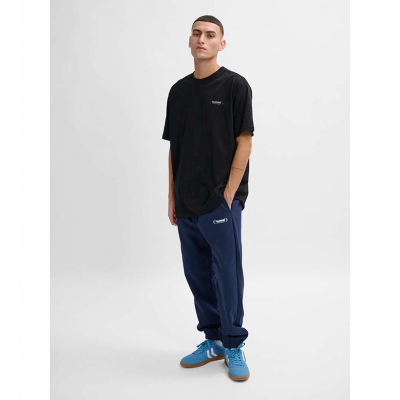 T Shirts Hummel Felix Loose Homme Noir | 505149-162