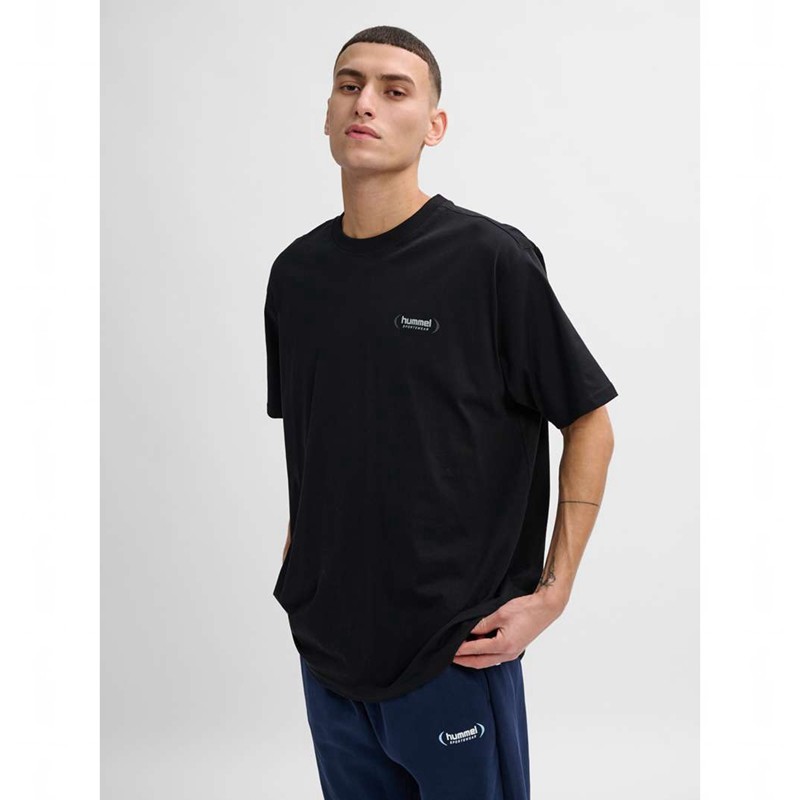 T Shirts Hummel Felix Loose Homme Noir | 505149-162