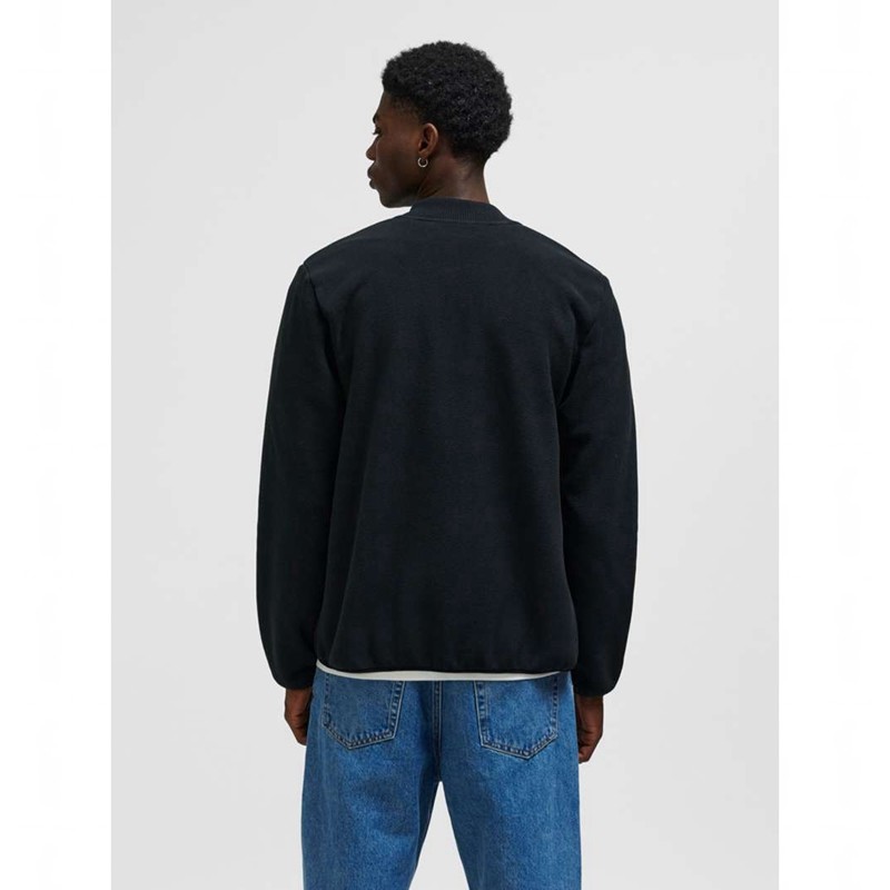 T Shirts Hummel Fleece Zip Bee Homme Noir | 707399-486