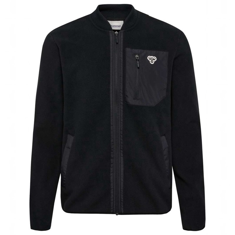 T Shirts Hummel Fleece Zip Bee Homme Noir | 707399-486
