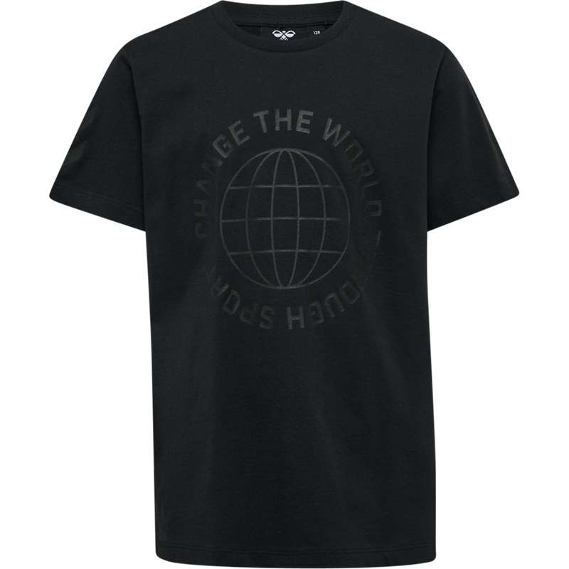 T Shirts Hummel Global S/S Enfant Noir | 354690-146