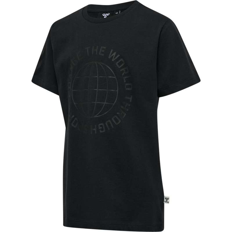 T Shirts Hummel Global S/S Enfant Noir | 354690-146