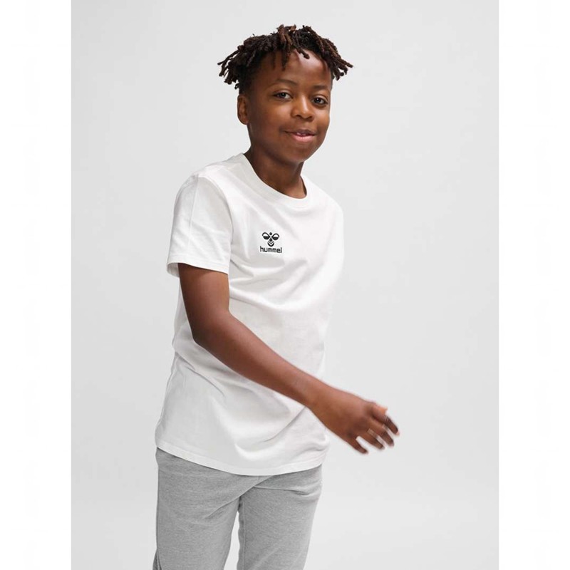T Shirts Hummel Go 2.0 S/S Enfant Blanche | 212017-654