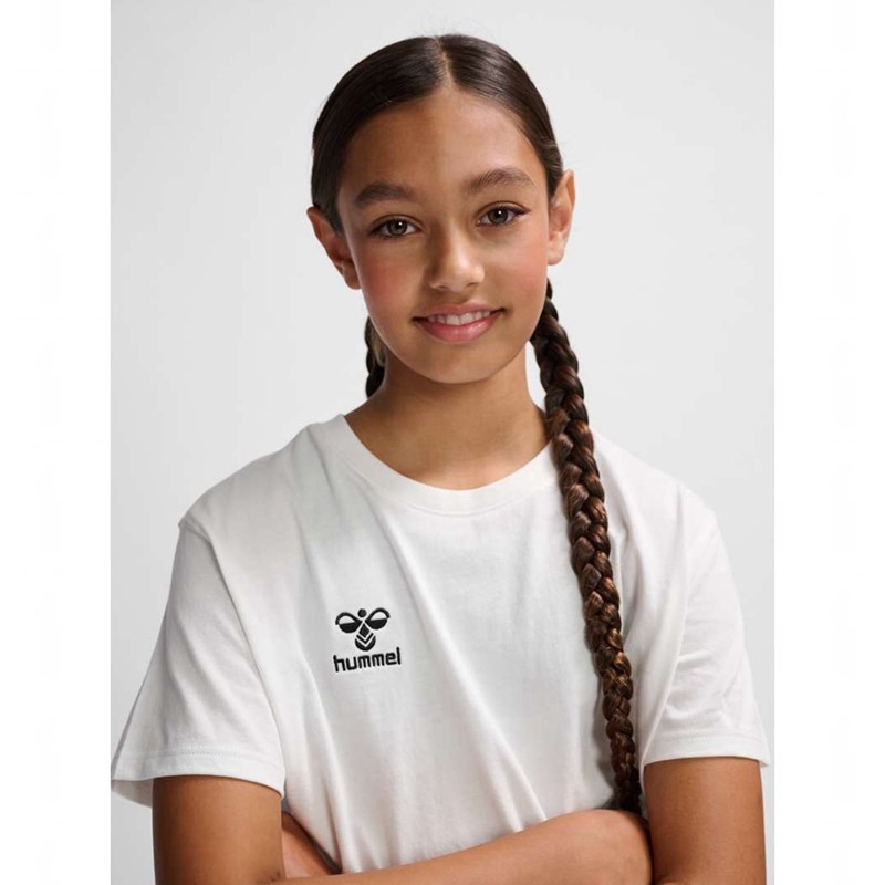 T Shirts Hummel Go 2.0 S/S Enfant Blanche | 212017-654