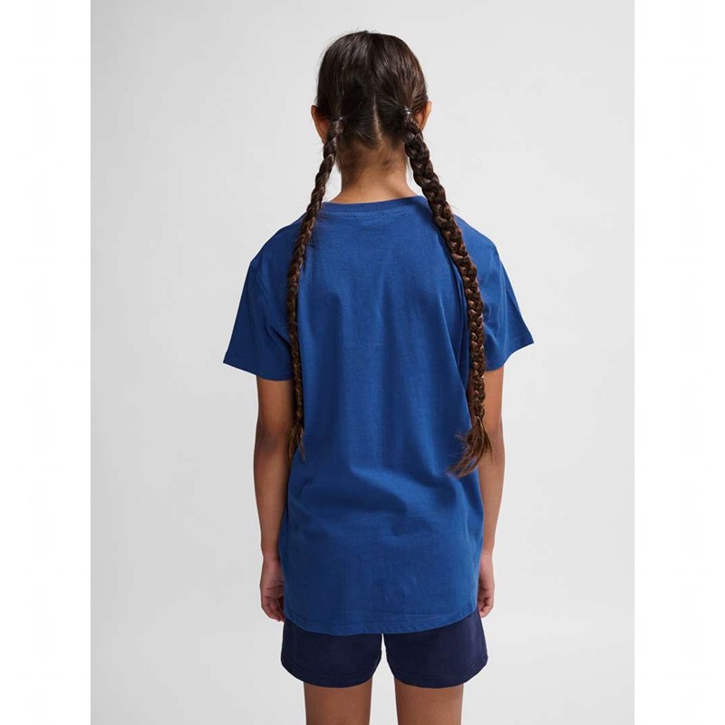 T Shirts Hummel Go 2.0 S/S Enfant Bleu | 342836-559