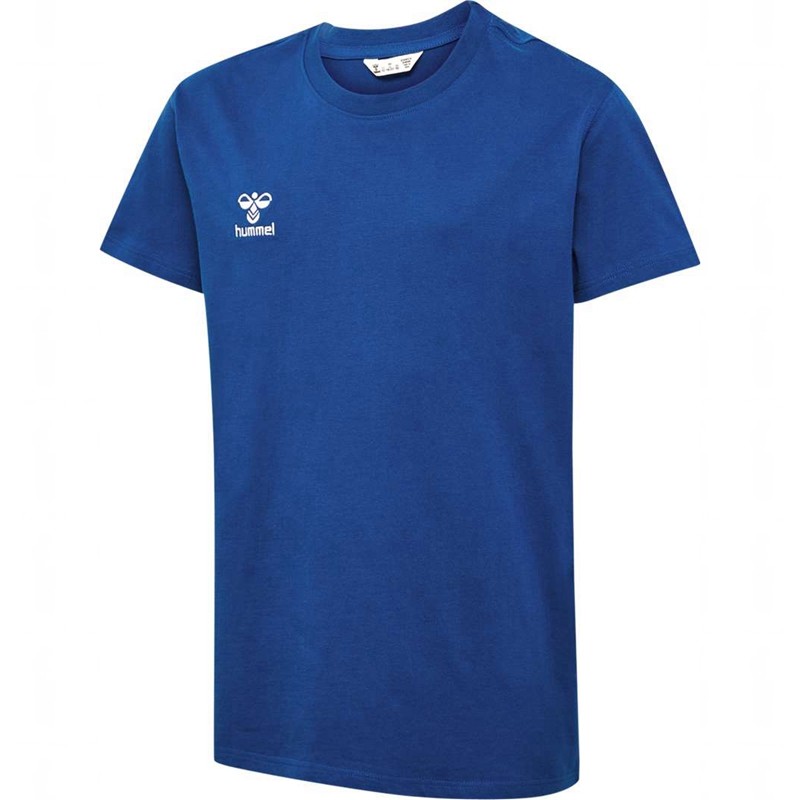 T Shirts Hummel Go 2.0 S/S Enfant Bleu | 342836-559