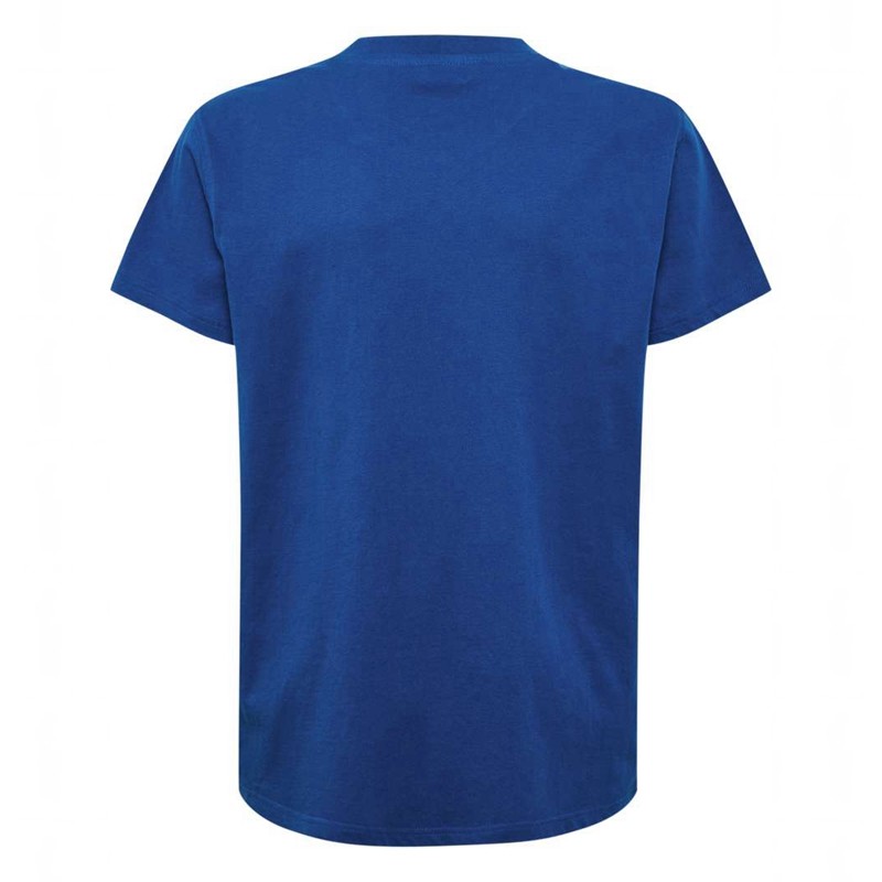 T Shirts Hummel Go 2.0 S/S Enfant Bleu | 342836-559
