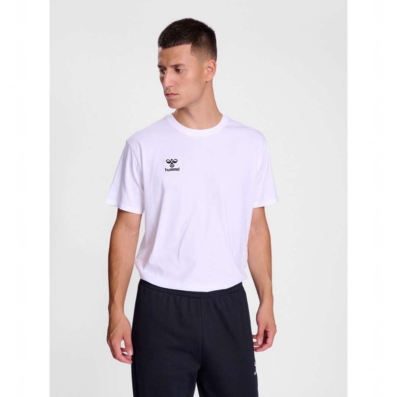 T Shirts Hummel Go 2.0 S/S Homme Blanche | 972746-436
