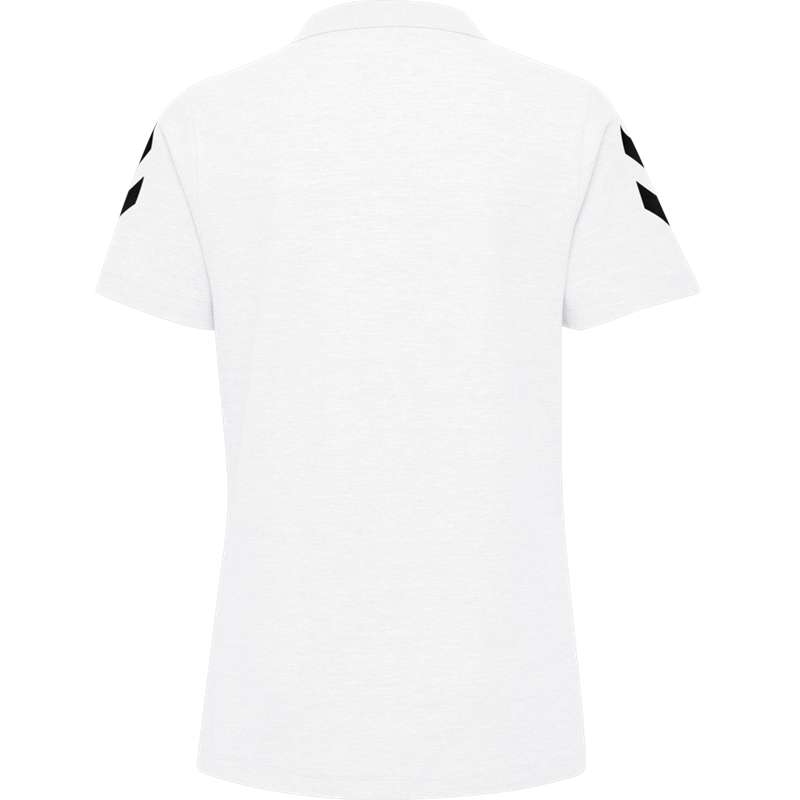 T Shirts Hummel Go Cotton Polo Femme Blanche | 302470-943