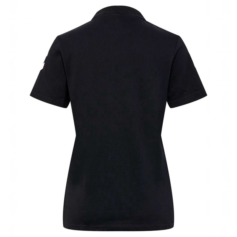 T Shirts Hummel Go Cotton Polo Femme Noir | 703226-416