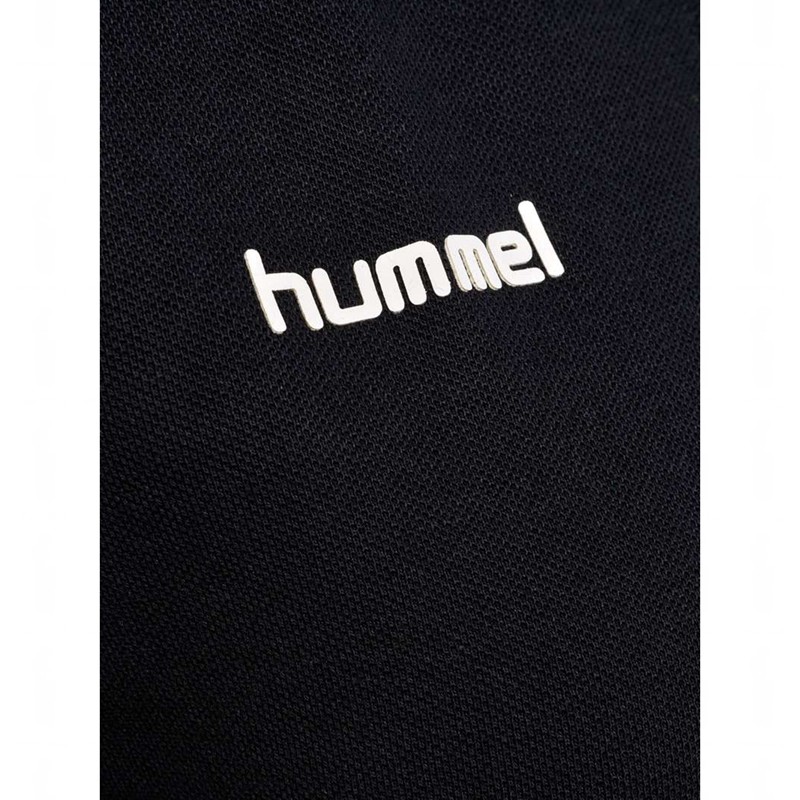 T Shirts Hummel Go Cotton Polo Femme Noir | 703226-416
